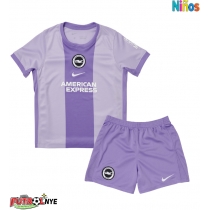 Camiseta Brighton Visitante Equipación para niños 2025-26 manga corta (+ pantalones cortos)